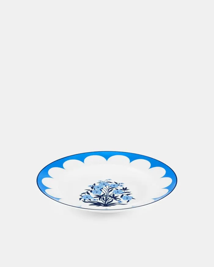 Jaipur Soup Plate Blue Women Aquazzura Dinnerware