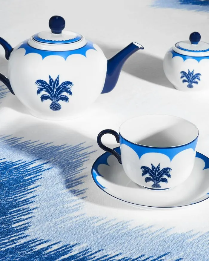 Jaipur Tea Set X2 Blue Women Aquazzura Tea And Coffee Jaipur Tea Set X2 Blue Women Aquazzura Tea And Coffee