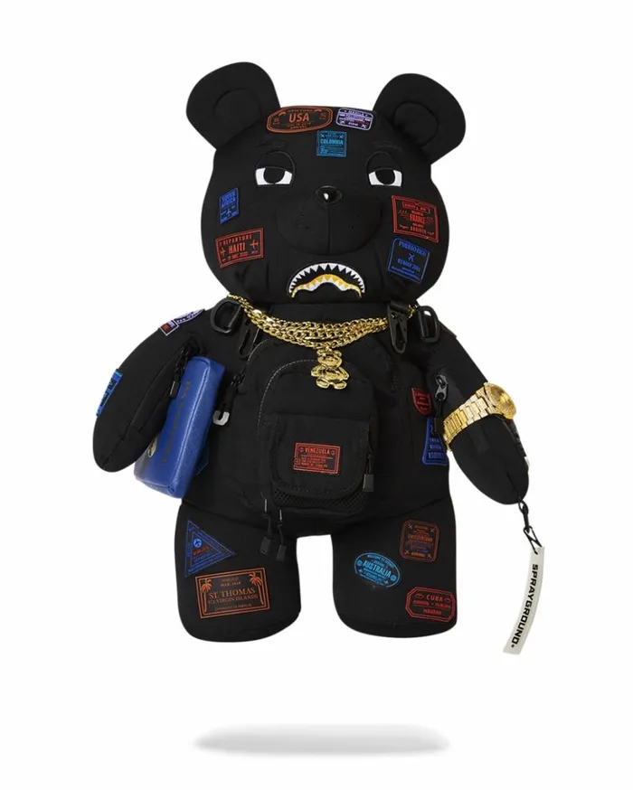 JAMES FIRST CLASS I GOT THESE STAMPS MONEYBEAR Bags SPRAYGROUND