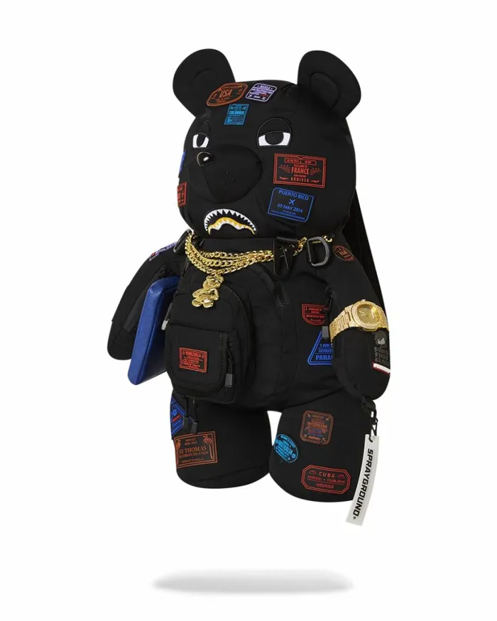 JAMES FIRST CLASS I GOT THESE STAMPS MONEYBEAR Bags SPRAYGROUND