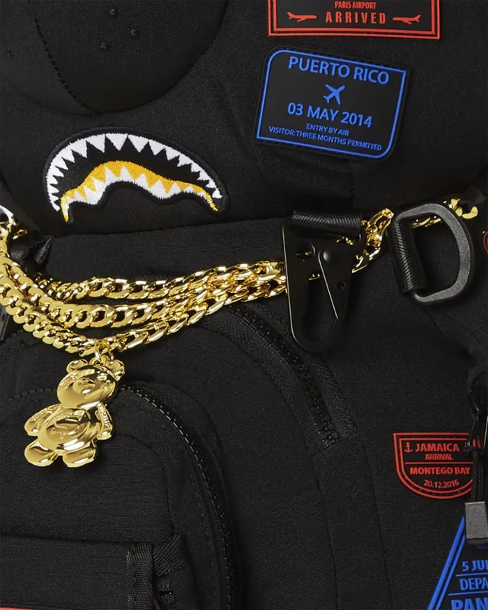 JAMES FIRST CLASS I GOT THESE STAMPS MONEYBEAR Bags SPRAYGROUND