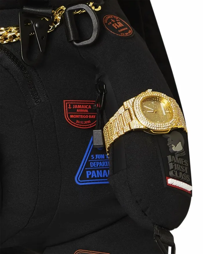 JAMES FIRST CLASS I GOT THESE STAMPS MONEYBEAR Bags SPRAYGROUND