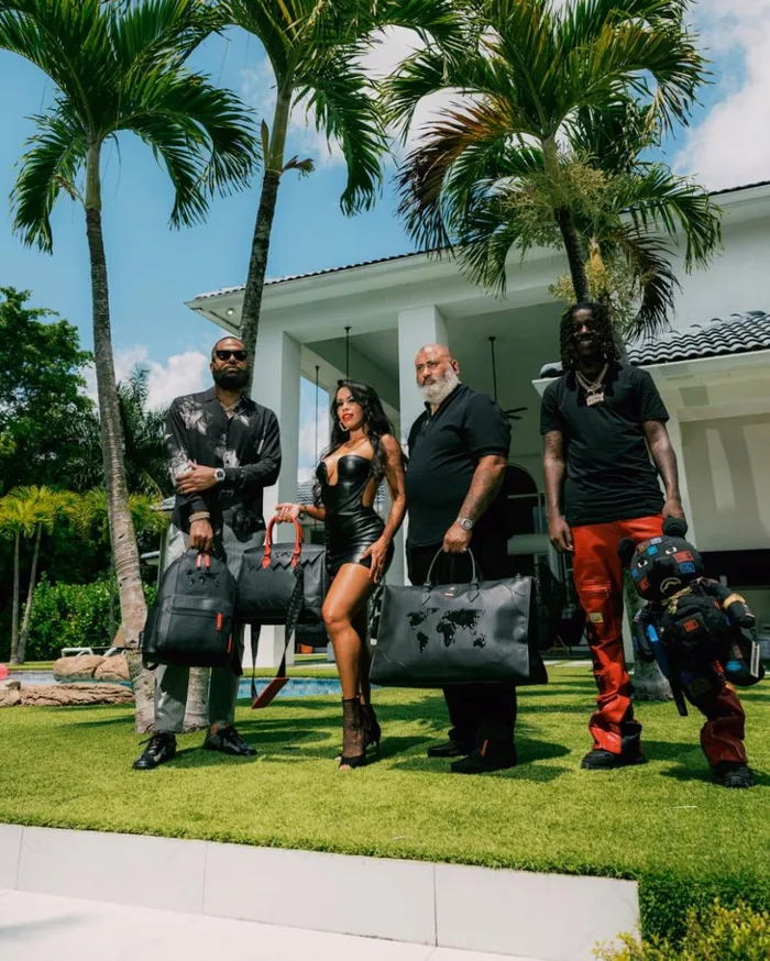 JAMES FIRST CLASS I GOT THESE STAMPS MONEYBEAR Bags SPRAYGROUND