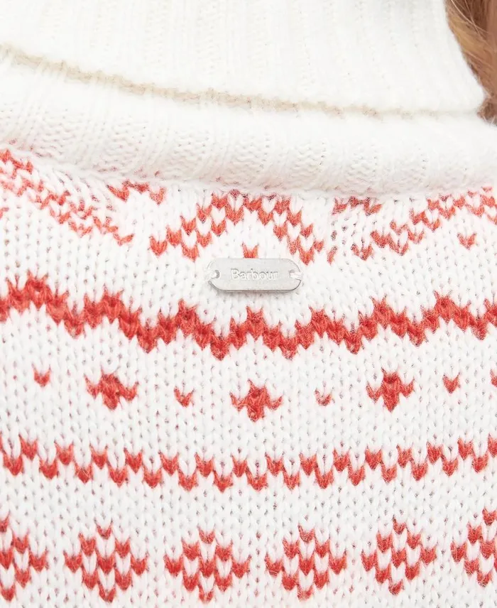 Jeanne Knitted Jumper Aran Women Barbour Jumpers