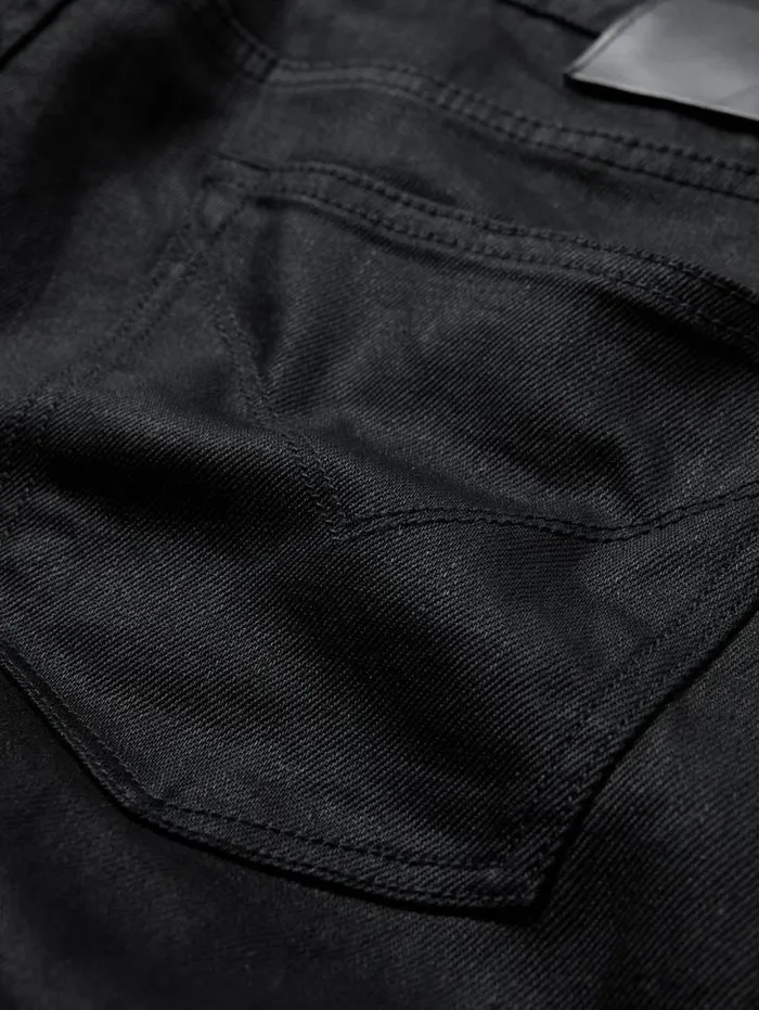 Jeans Men John Varvatos J701 8211 COATED Black Tint