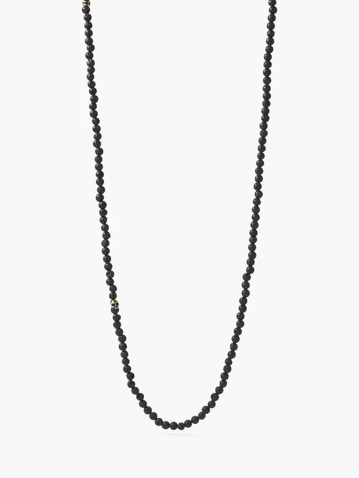 Jewelry Men John Varvatos BEADED NECKLACE Brume Blk