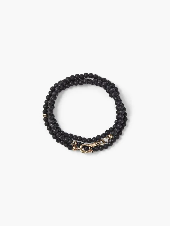 Jewelry Men John Varvatos BEADED NECKLACE Brume Blk