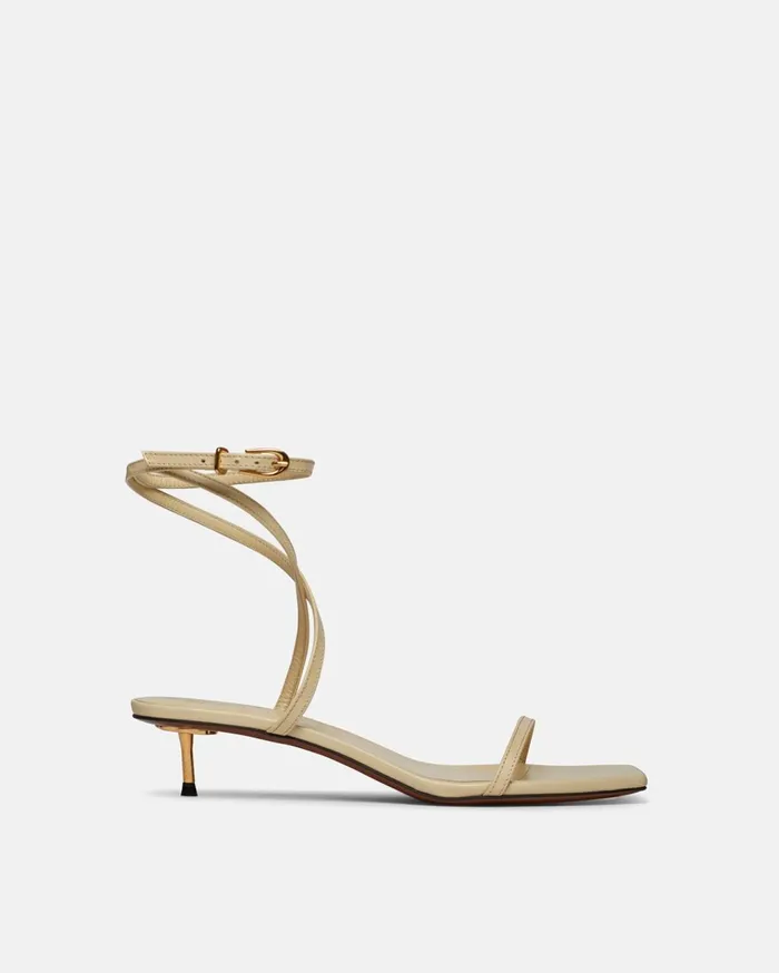 Jol Leather Sandals Off White Women Nanushka Shoes