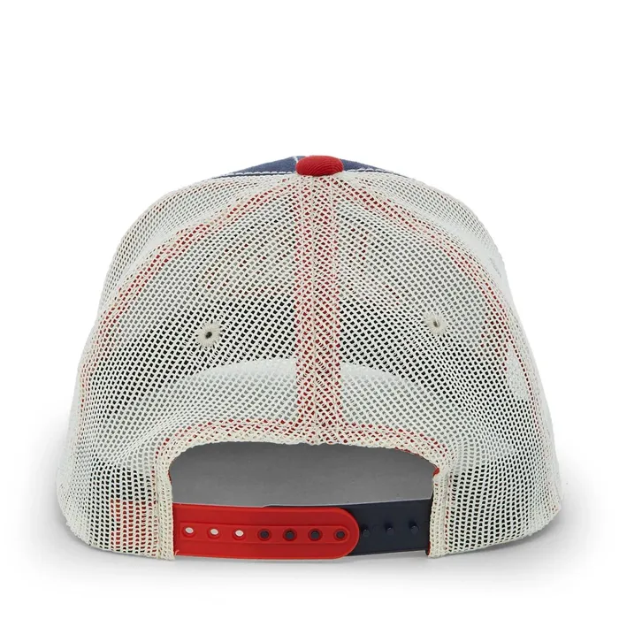 Justin Boots AllAmerican Patch Hat Navy Blue blue MenWomen Hats and Caps