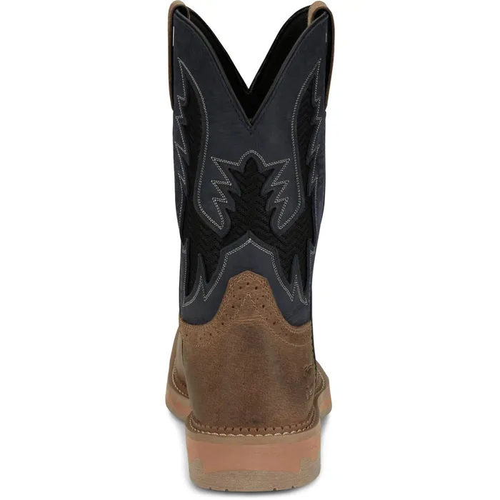 Justin Boots Bolt 11034 Work Boot Peanut Tan brown Men Work