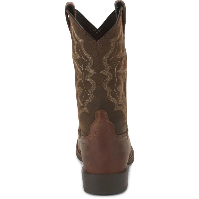 Justin Boots Buster III 11034 Western Boot Distressed Brown brown Men Western