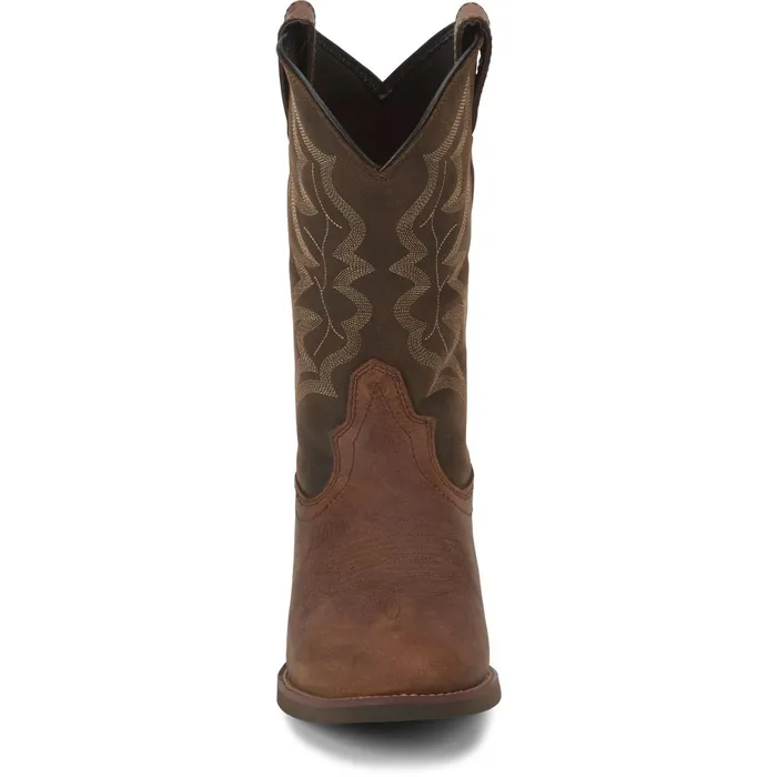 Justin Boots Buster III 11034 Western Boot Distressed Brown brown Men Western