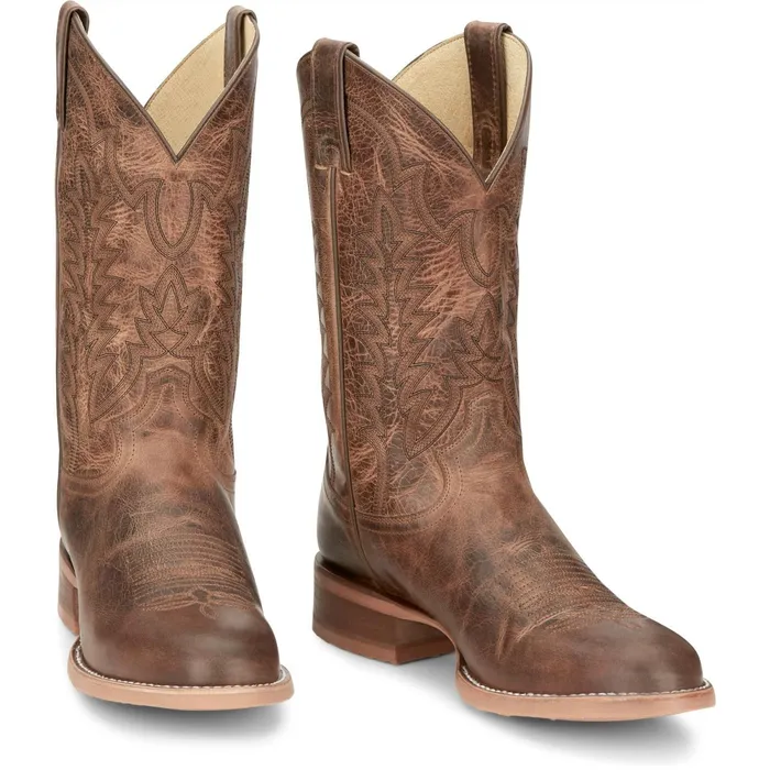 Justin Boots Clanton 12034 Western Boot Khaki brown Men Western