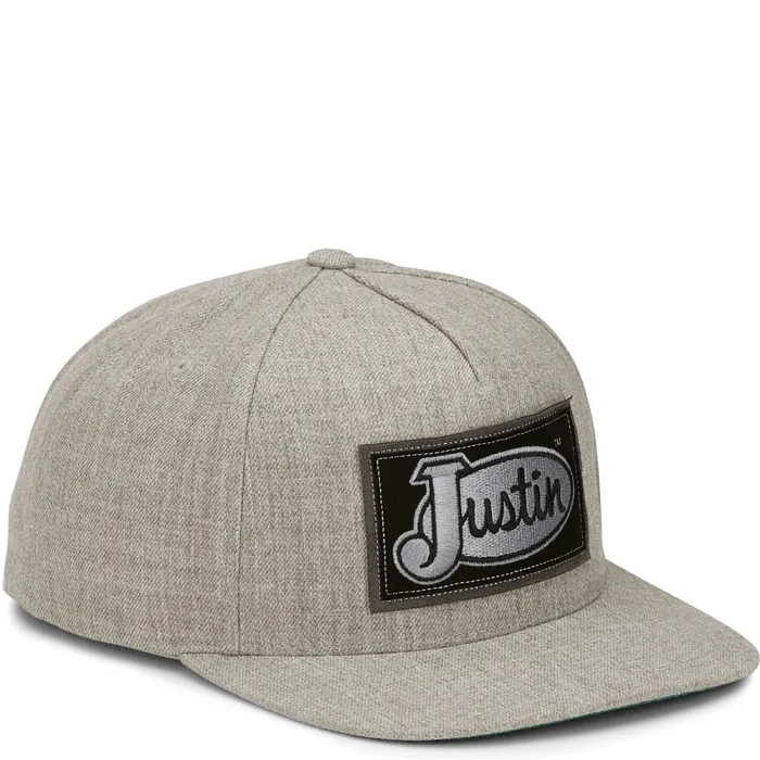 Justin Boots Claybank Cap Light Grey grey Men Hats and Caps