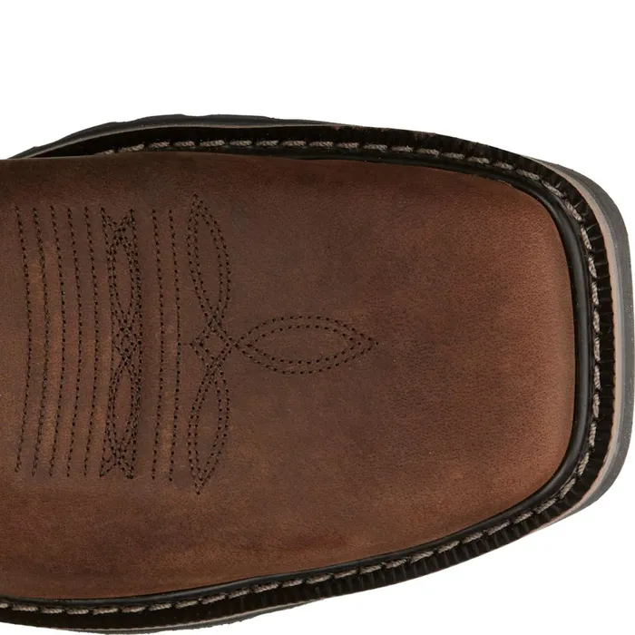 Justin Boots Driller II 11034 Work Boot Pecan Brown brown Men Work