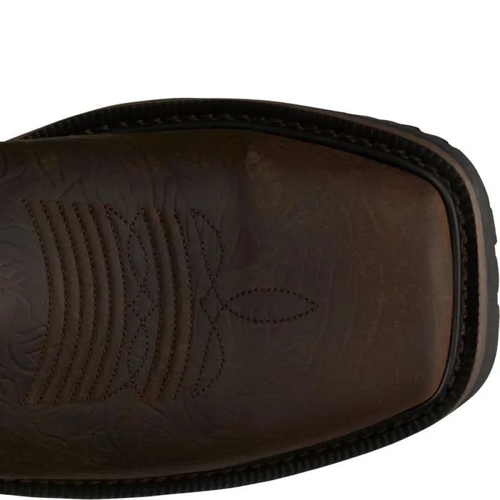 Justin Boots Joist 11034 Composite Toe Waterproof Work Boot Chocolate Brown brown Men Work