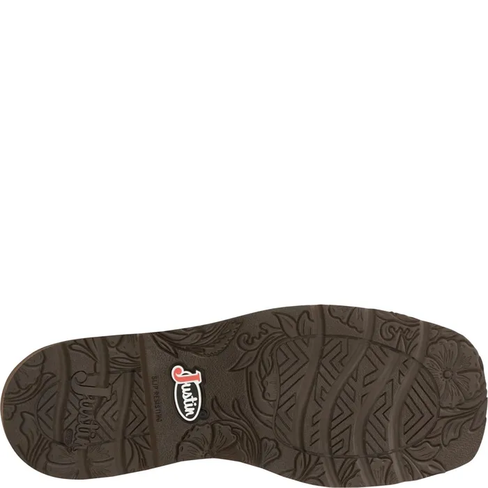 Justin Boots Paisley 11034 Western Boot Brown Women Western