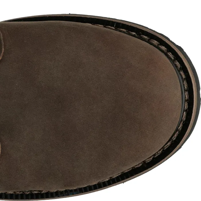Justin Boots Pulley 8034 Nano Comp Met Guard Waterproof Whiskey Brown brown Men Work