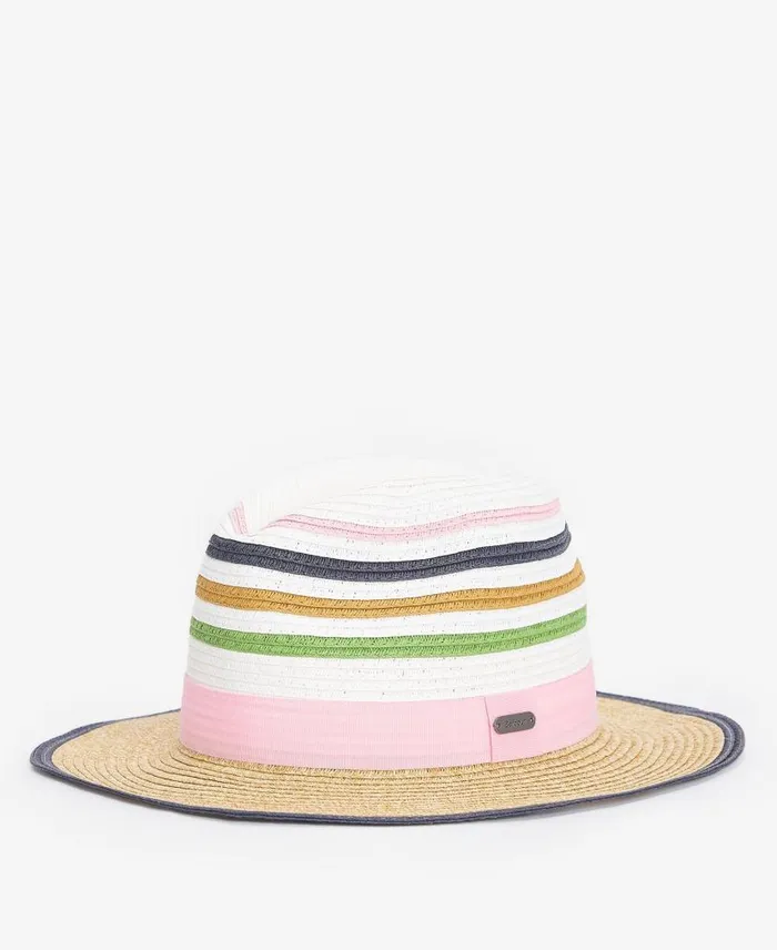 Kenmore Fedora Shell Pinkmulti Women Barbour Hats