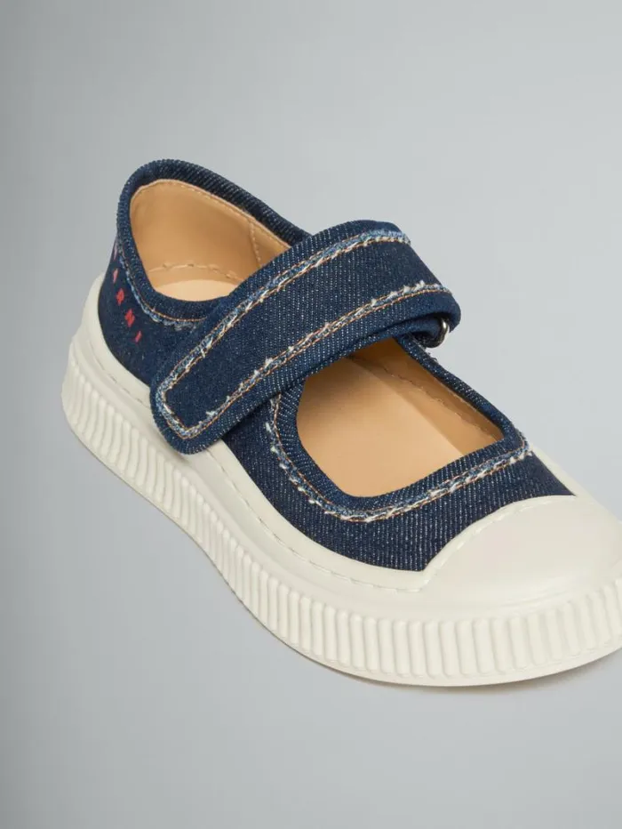 Kids Marni Denim MaryJane Sneaker