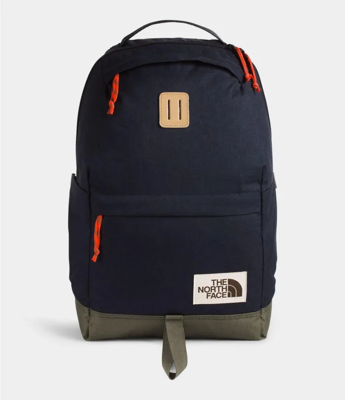 Kids The North Face Backpacks Daypack Aviator Navy Light Heathernew Taupe Green