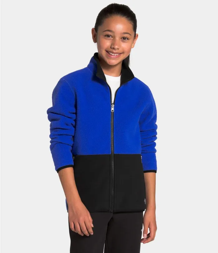 Kids The North Face Fleece Reversible Sherpalito Jacket Tnf Blue