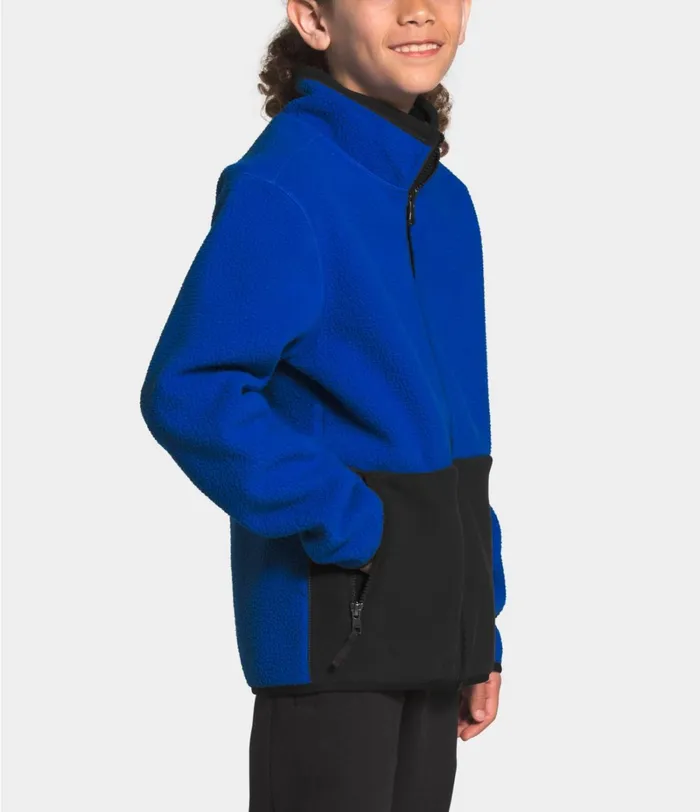 Kids The North Face Fleece Reversible Sherpalito Jacket Tnf Blue