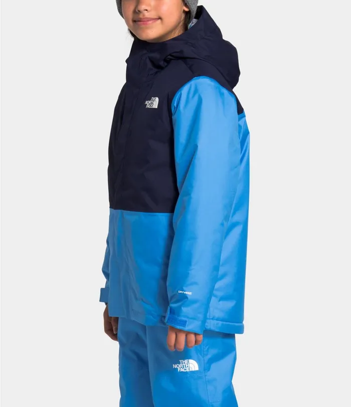 Kids The North Face Jackets and Vests Freestyle Insulated Jacket Clear Lake Blue