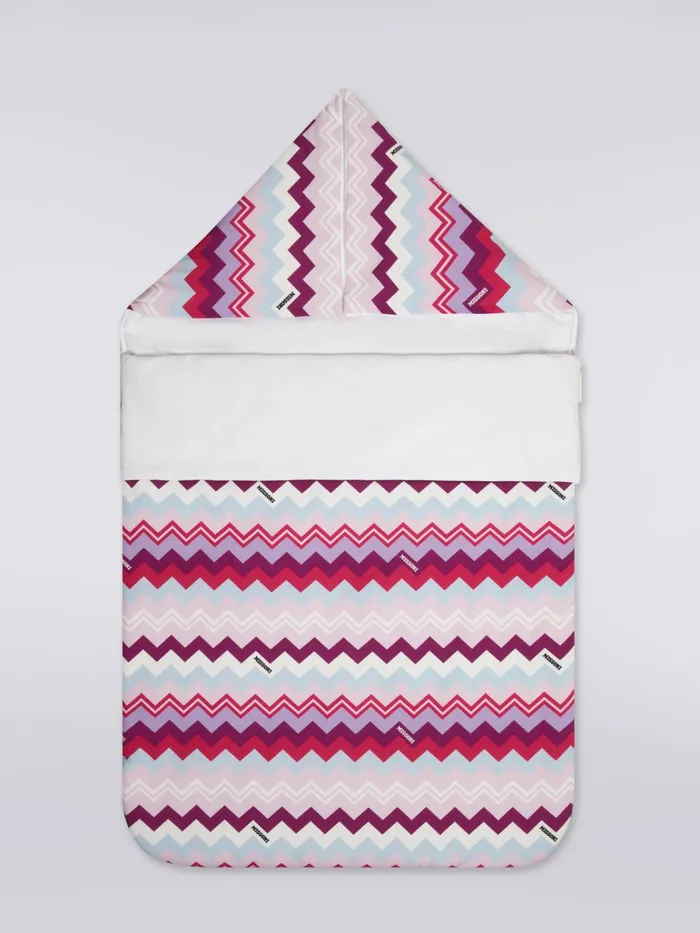 Kids Zigzag Cotton Sleeping Bag Multicoloured Missoni Baby 024 Months