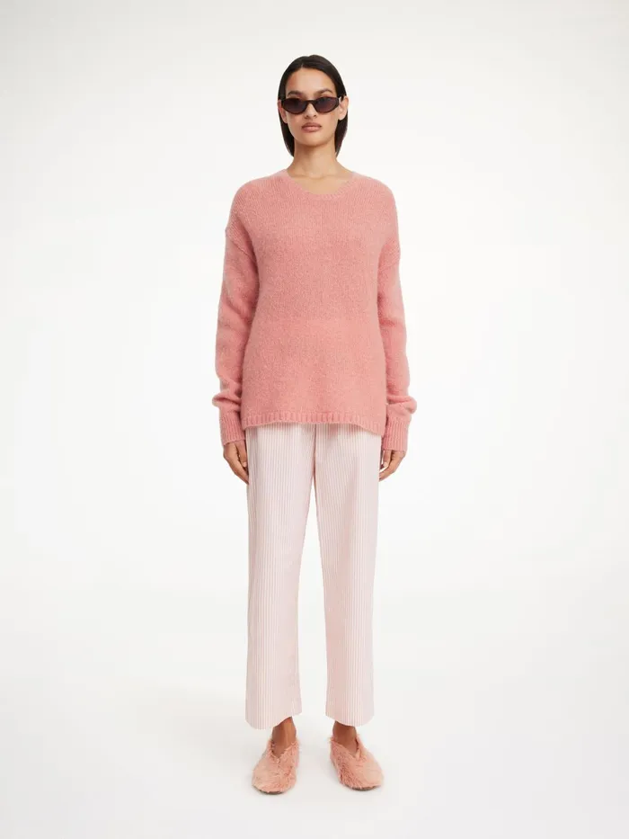 Knitwear Women By Malene Birger Briella MohairBlend Sweater Diva