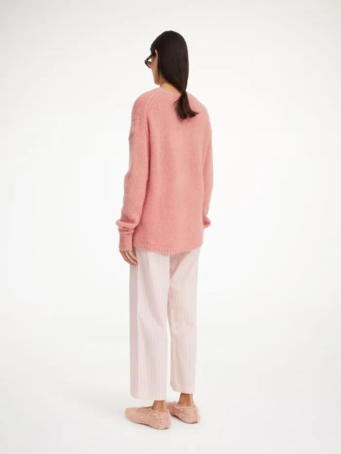 Knitwear Women By Malene Birger Briella MohairBlend Sweater Diva