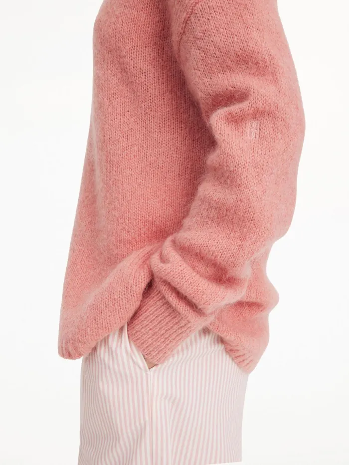 Knitwear Women By Malene Birger Briella MohairBlend Sweater Diva