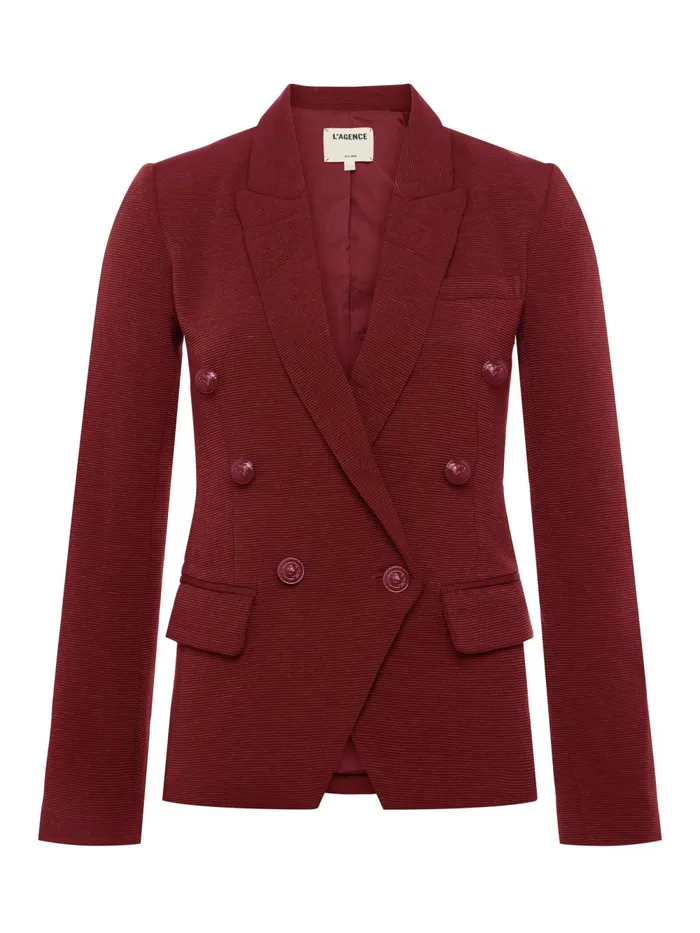 L039Agence Blazers and Jackets Women Kenzie Blazer Syrah