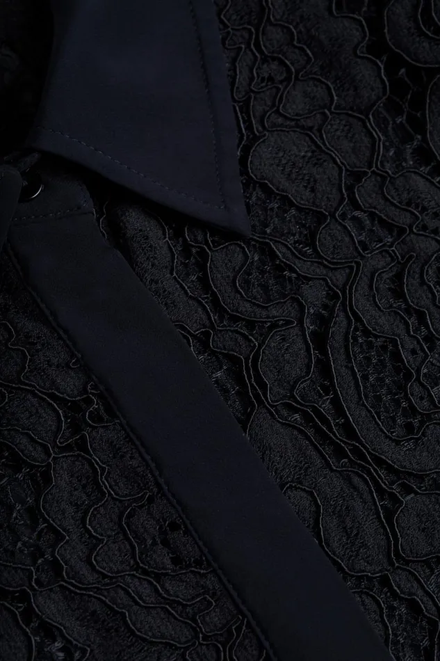 L039Agence Blouses and Tops Women Maia Lace Blouse Black L039Agence Blouses and Tops Women Maia Lace Blouse Black