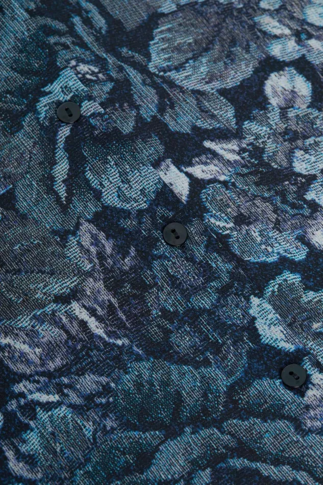 L039Agence Blouses and Tops Women Nina Silk Blouse Blackmidnight Floral Multi L039Agence Blouses and Tops Women Nina Silk Blouse Blackmidnight Floral Multi