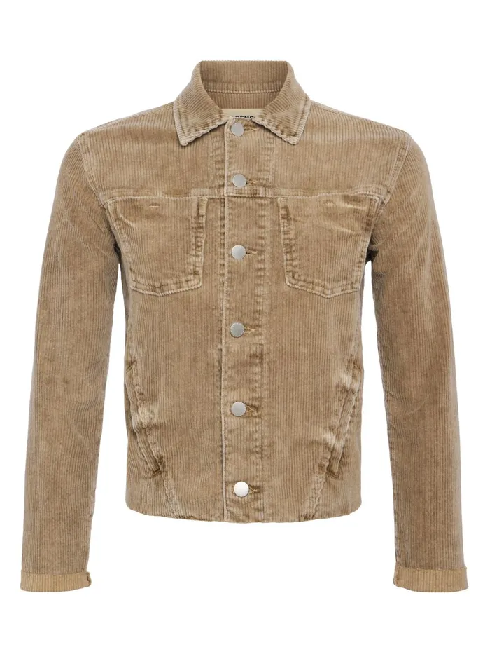 L039Agence Denim Jackets Women Janelle Corduroy Jacket Barrel