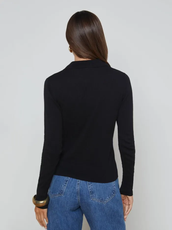 L039Agence Knitwear Women Sterling Sweater Blackgold L039Agence Knitwear Women Sterling Sweater Blackgold