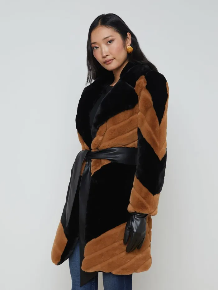L039Agence Outerwear Women Zoya Coat Blackbiscotti L039Agence Outerwear Women Zoya Coat Blackbiscotti