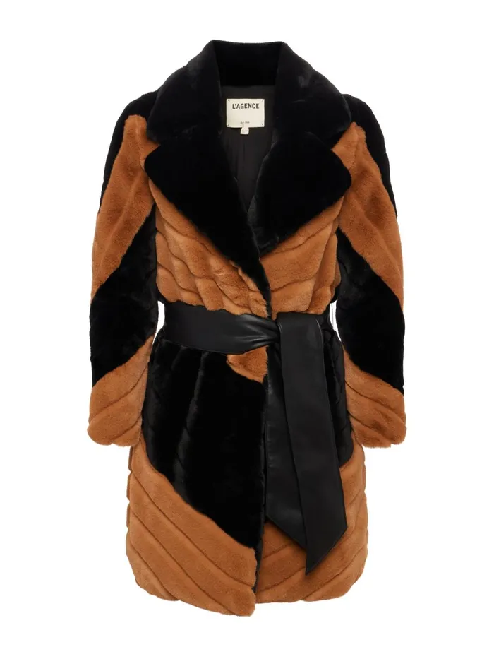 L039Agence Outerwear Women Zoya Coat Blackbiscotti L039Agence Outerwear Women Zoya Coat Blackbiscotti