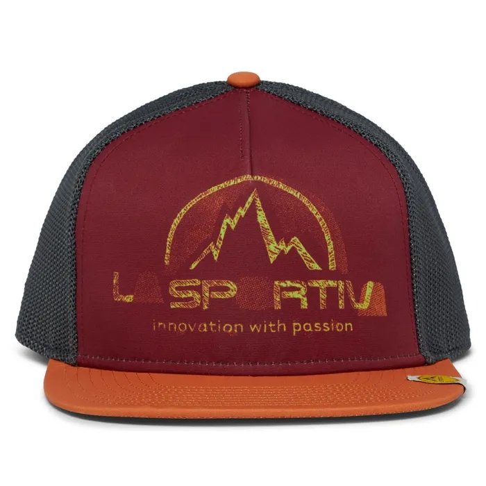 La Sportiva Hats and Beanies LS Trucker SangriaHawaiian Sun 8211 MenWomen