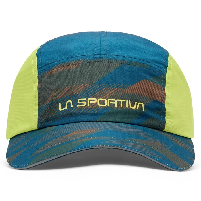 La Sportiva Hats and Beanies Skyline Cap Storm BlueLime Punch 8211 Women
