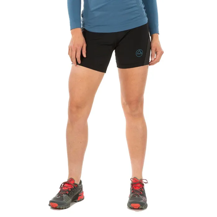 La Sportiva Pants Triumph Tight Short W BlackTopaz 8211 Women La Sportiva Pants Triumph Tight Short W BlackTopaz 8211 Women