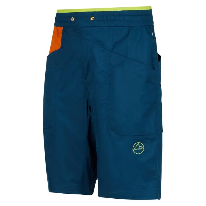 La Sportiva Shorts Bleauser Short M Storm BlueHawaiian Sun 8211 Men