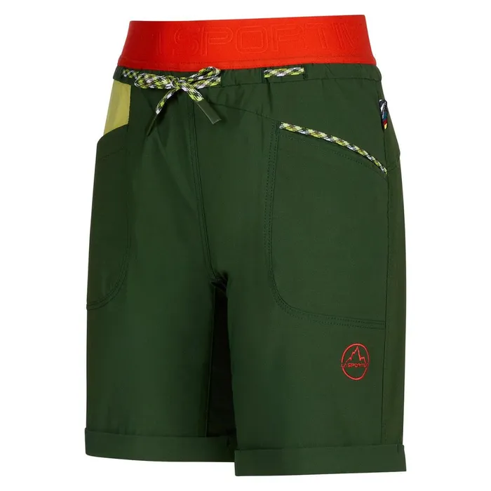 La Sportiva Shorts Mantra Short W ForestGreen Banana 8211 Women