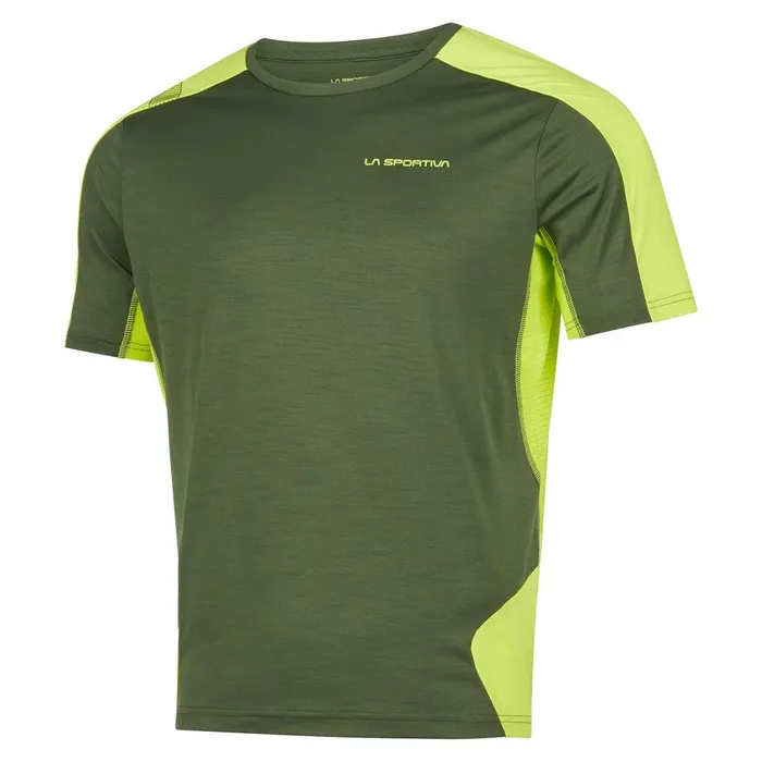 La Sportiva Tshirt Compass TShirt M ForestLime Punch 8211 Men