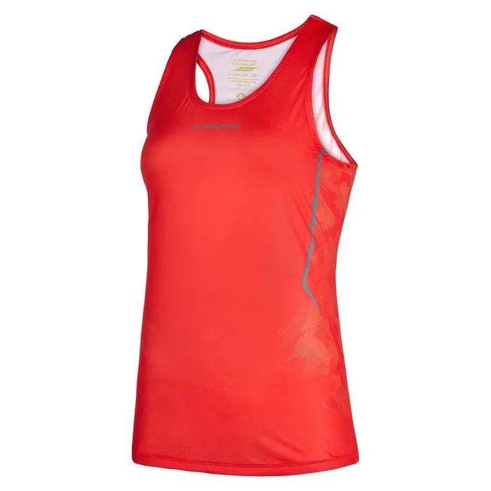 La Sportiva Tshirt Pacer Tank W CherryTomatoGreen Banana 8211 Women