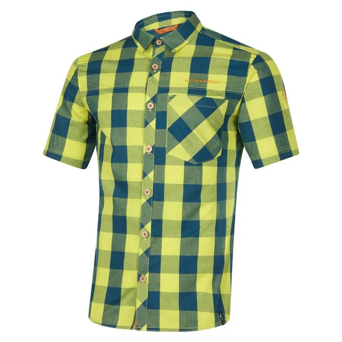 La Sportiva Technical Shirts Nomad SS Shirt M Lime PunchHawaiian Sun 8211 Men