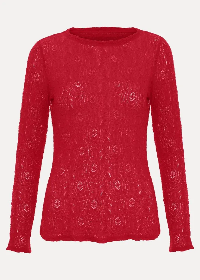 Lainey Pink Lace Top Pink Women Phase Eight Tops and TShirts