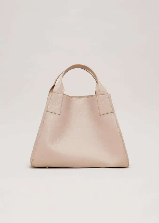 Large Leather Tote Bag Neutral Women Phase Eight Bags and Clutches