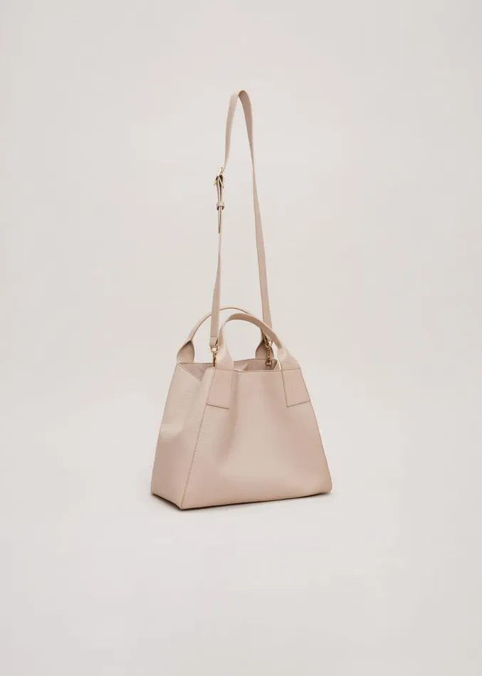 Large Leather Tote Bag Neutral Women Phase Eight Bags and Clutches